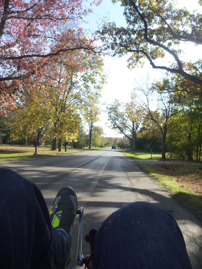 You are currently viewing For Autumn Views: A Recumbent Bike!