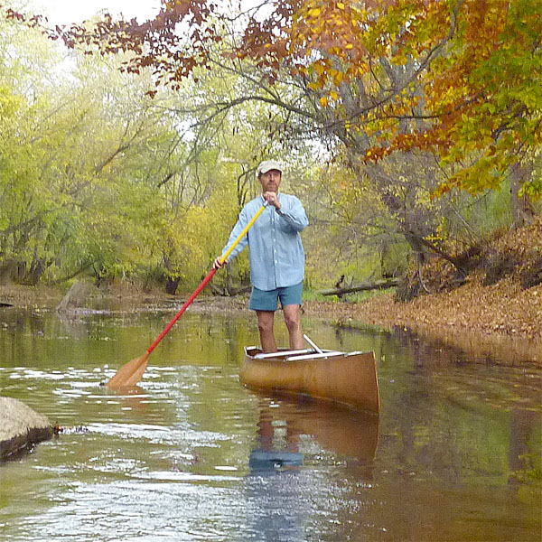 Read more about the article Stand-Up Canoeing in the Fall … Video & Pics