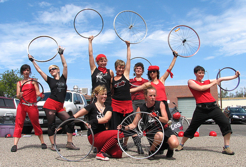 You are currently viewing The B:C:Clettes — a dance video from a girl bike troupe