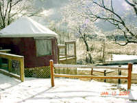 You are currently viewing We Rented a Yurt!