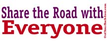 Read more about the article Share the Road with Everyone –sticker