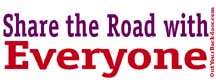 Read more about the article Share the Road with Everyone –sticker