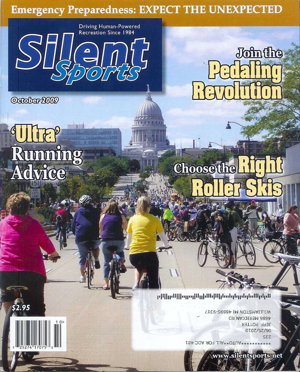 You are currently viewing “Silent Sports” Sample, 10/09: Rollerski Selection, Ultra running how-to, and More