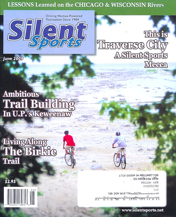 You are currently viewing “Silent Sports” Mag: Traverse City & Keweenaw, June 2009