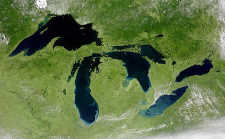 Read more about the article Water Surface Temps for the Great Lakes