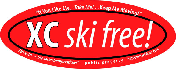 Read more about the article XC: ski free! –magnet game sticker