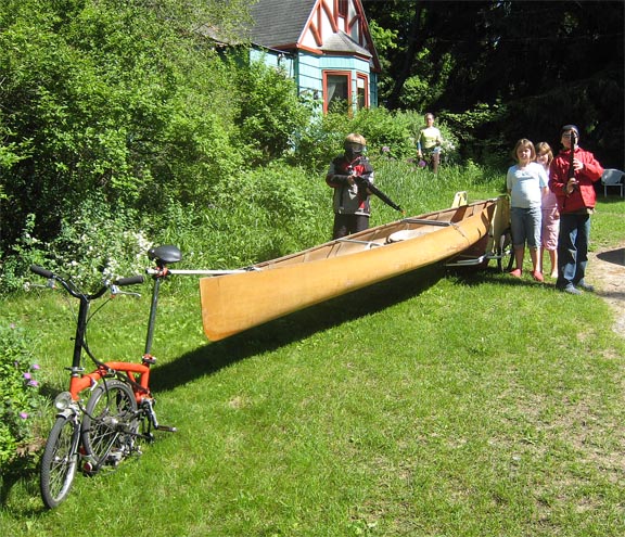 Read more about the article Bike Canoe Trailer: It’s a Cinch!