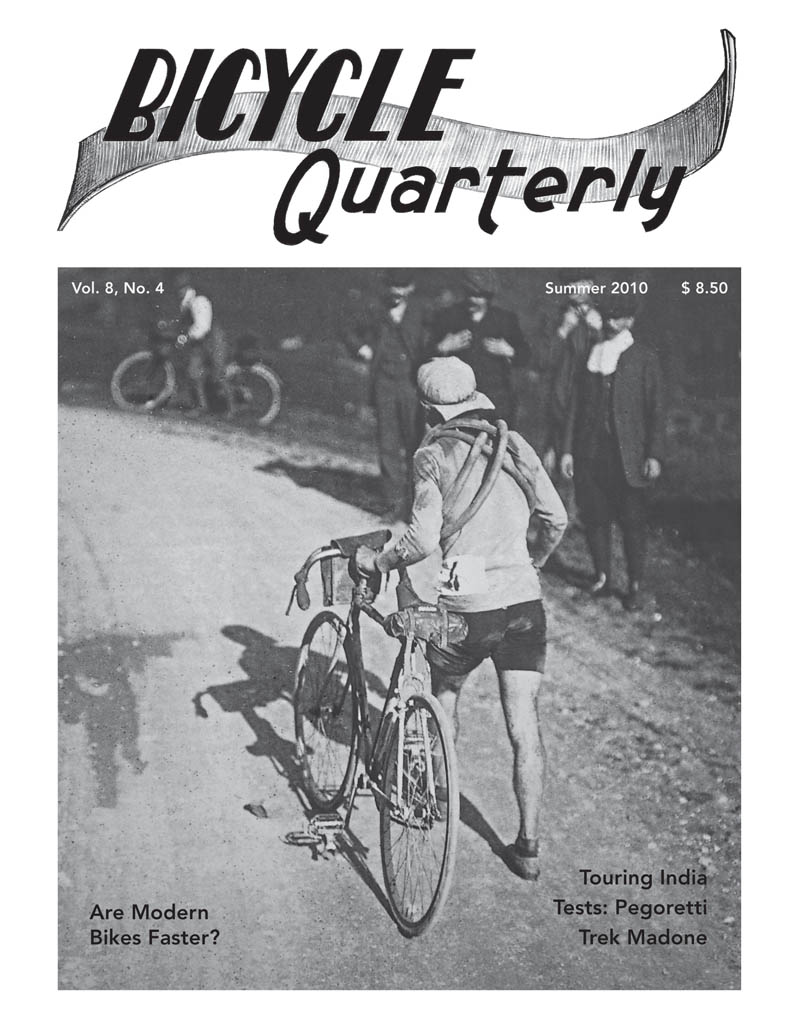 You are currently viewing “Bicycle Quarterly” Summer 2010: issue overview