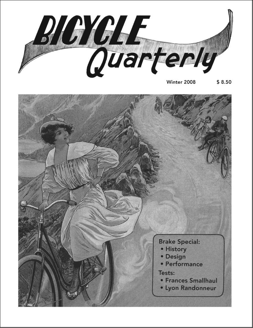 You are currently viewing “Bicycle Quarterly”: best bike research magazine, winter ’08