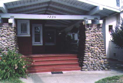 Nice porches on Alameda Island